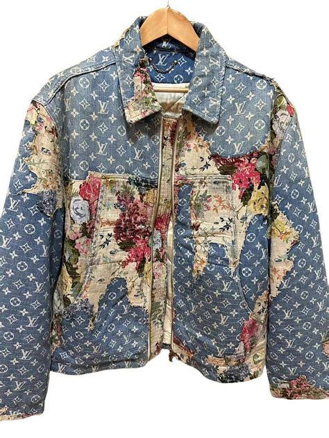 louis vuitton jeans jacket|lv destroyed denim jacket.